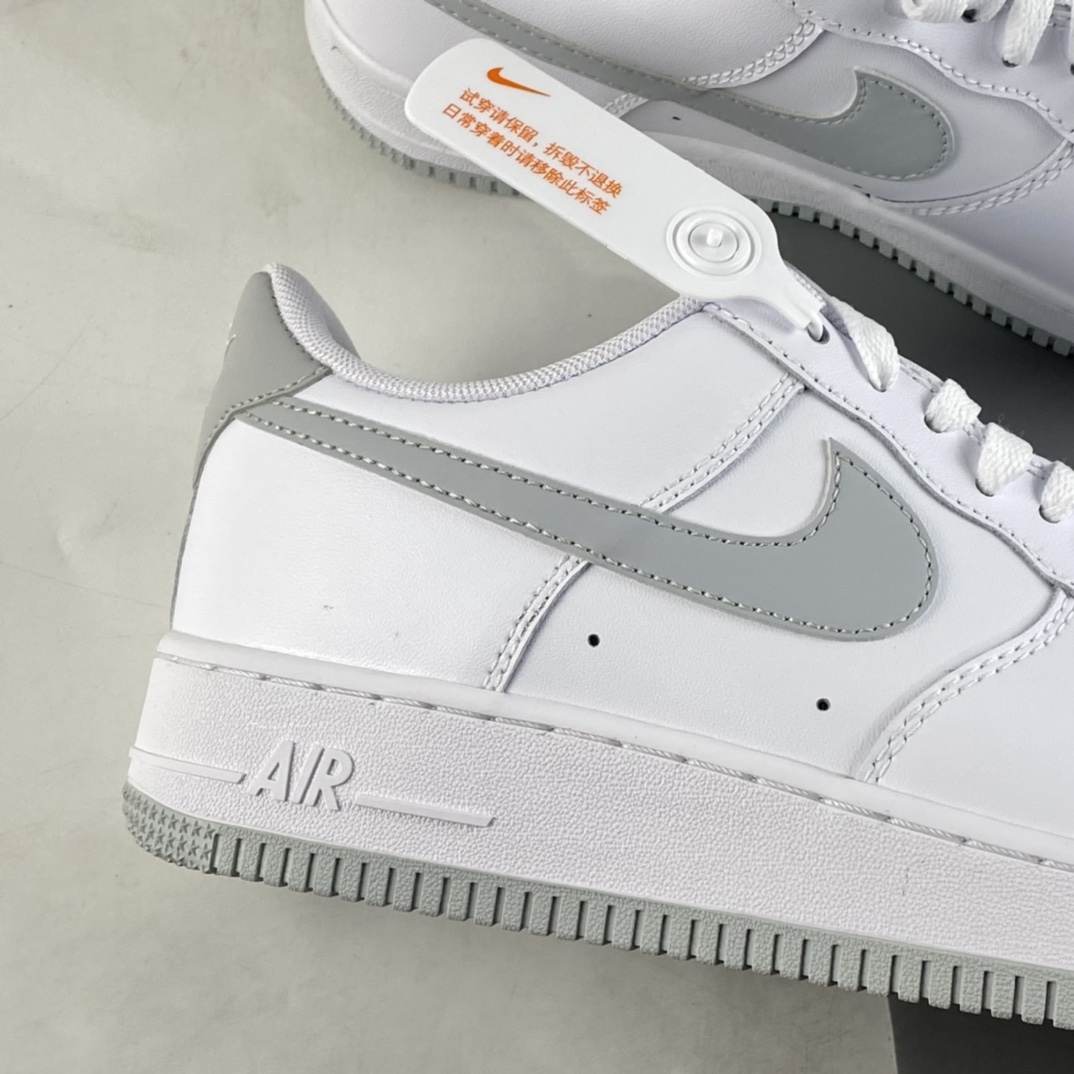 NIKE Air Force 1'07 Low white gray sneakers DC2911-100