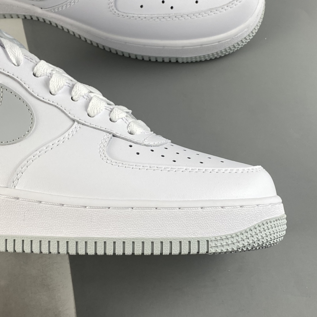 NIKE Air Force 1'07 Low white gray sneakers DC2911-100