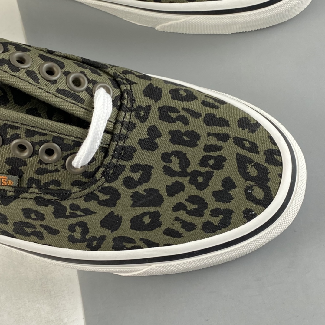 Vans Style 36 Vans Official Anaheim Green Leopard Print Low-Top Shoes VN0A54F29GT