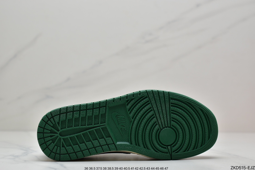 270 fragment design x Travis Scott x Nike Air Jordan 1 Low OG SP”BGreen Toe”AJ1篮球鞋DM7866-128