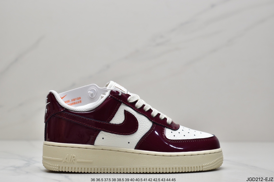 180 NK WMNS Air Force 1 Low ”Dark Beetroot/Roman”空军一号板鞋DQ8583-100