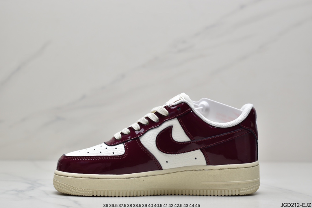 180 NK WMNS Air Force 1 Low ”Dark Beetroot/Roman”空军一号板鞋DQ8583-100