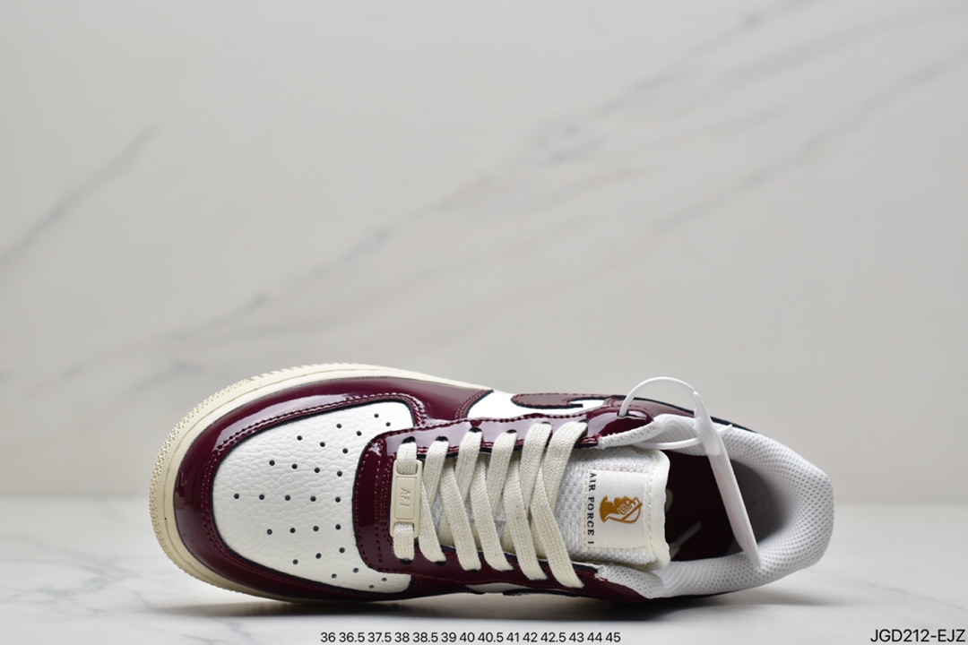 180 NK WMNS Air Force 1 Low ”Dark Beetroot/Roman”空军一号板鞋DQ8583-100