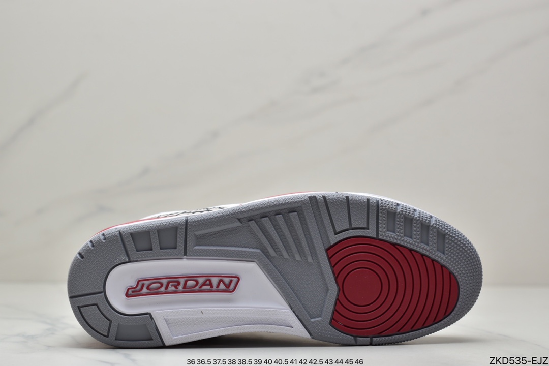 270 Air Jordan 3 Retro ”Cardinal” 红雀 AJ3 CT8532-126