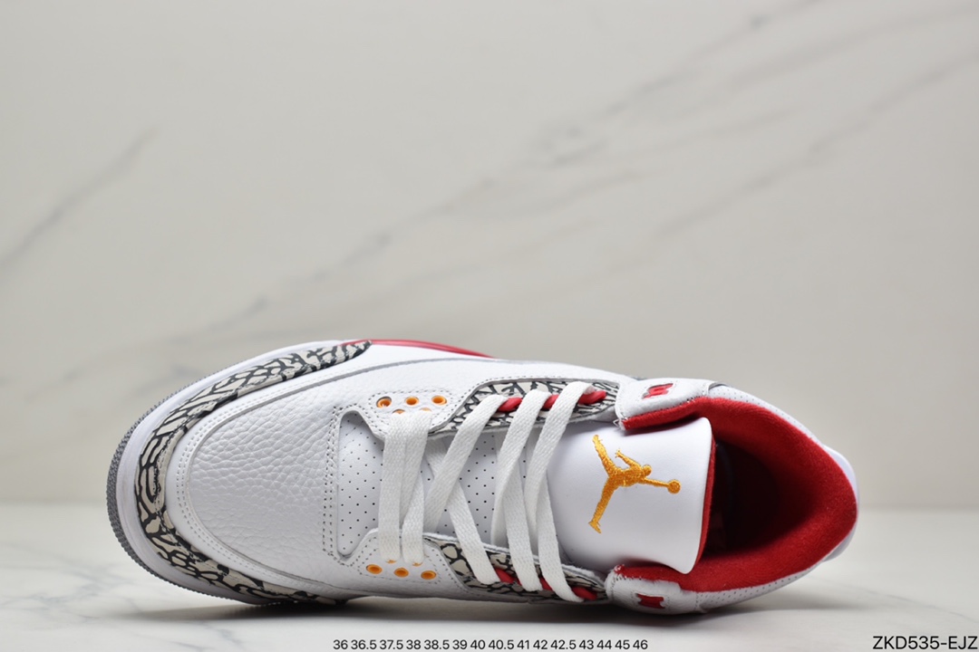 270 Air Jordan 3 Retro ”Cardinal” 红雀 AJ3 CT8532-126