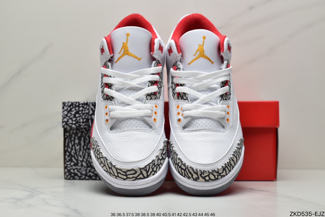 270 Air Jordan 3 Retro ”Cardinal” 红雀 AJ3 CT8532-126