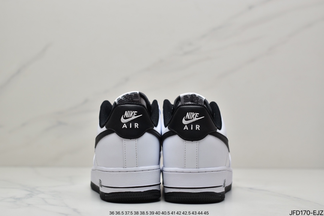 170 耐克Air Force 1 ’07 Low 白黑 原楦头原纸板 DH7561-102