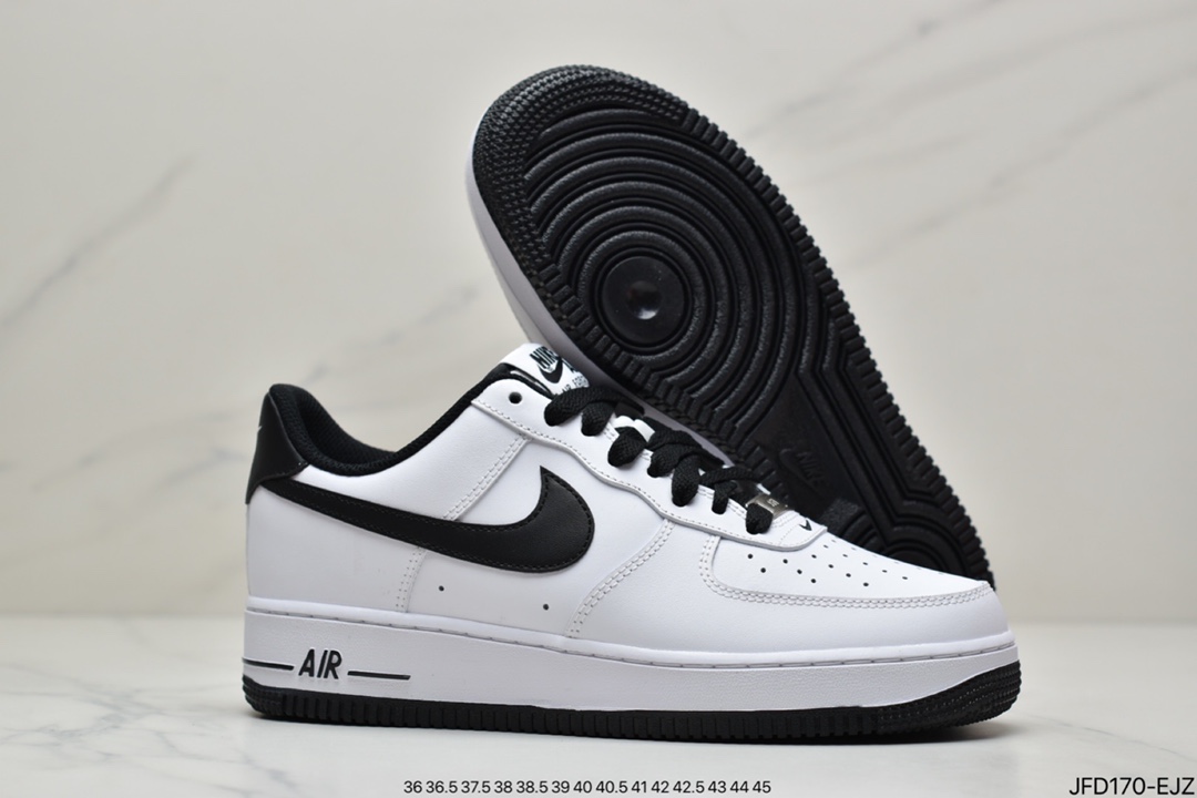 170 耐克Air Force 1 ’07 Low 白黑 原楦头原纸板 DH7561-102