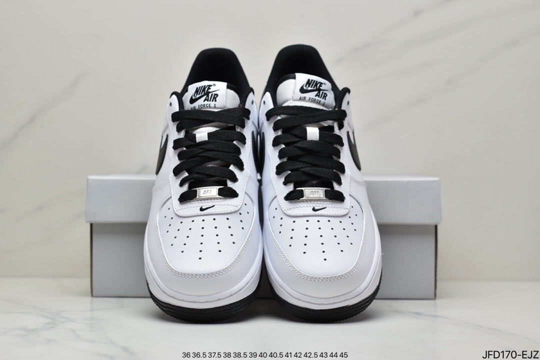 170 耐克Air Force 1 ’07 Low 白黑 原楦头原纸板 DH7561-102