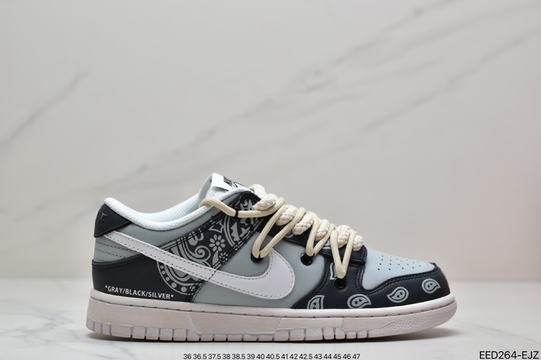 360 纯原版本耐克 Nike SB Dunk扣篮系列腰果花联名复古休闲运动低帮板鞋DD1503-109