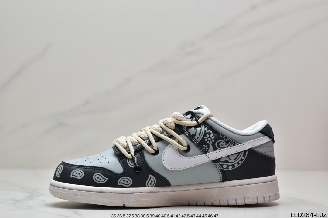 360 纯原版本耐克 Nike SB Dunk扣篮系列腰果花联名复古休闲运动低帮板鞋DD1503-109