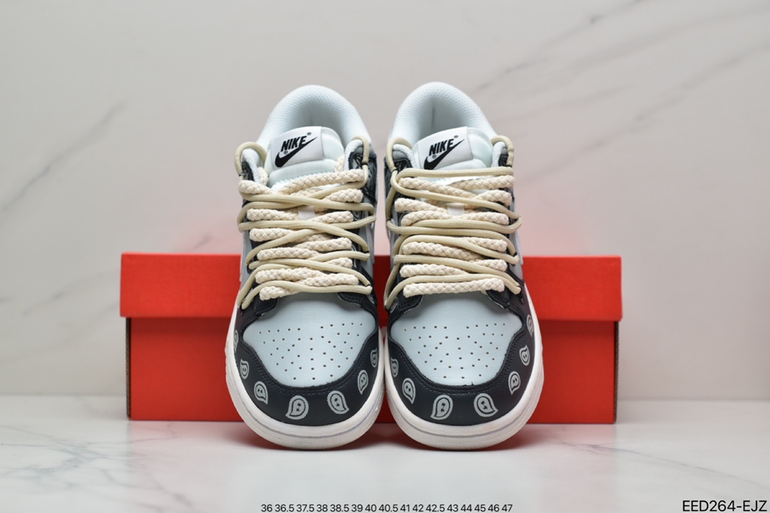360 纯原版本耐克 Nike SB Dunk扣篮系列腰果花联名复古休闲运动低帮板鞋DD1503-109