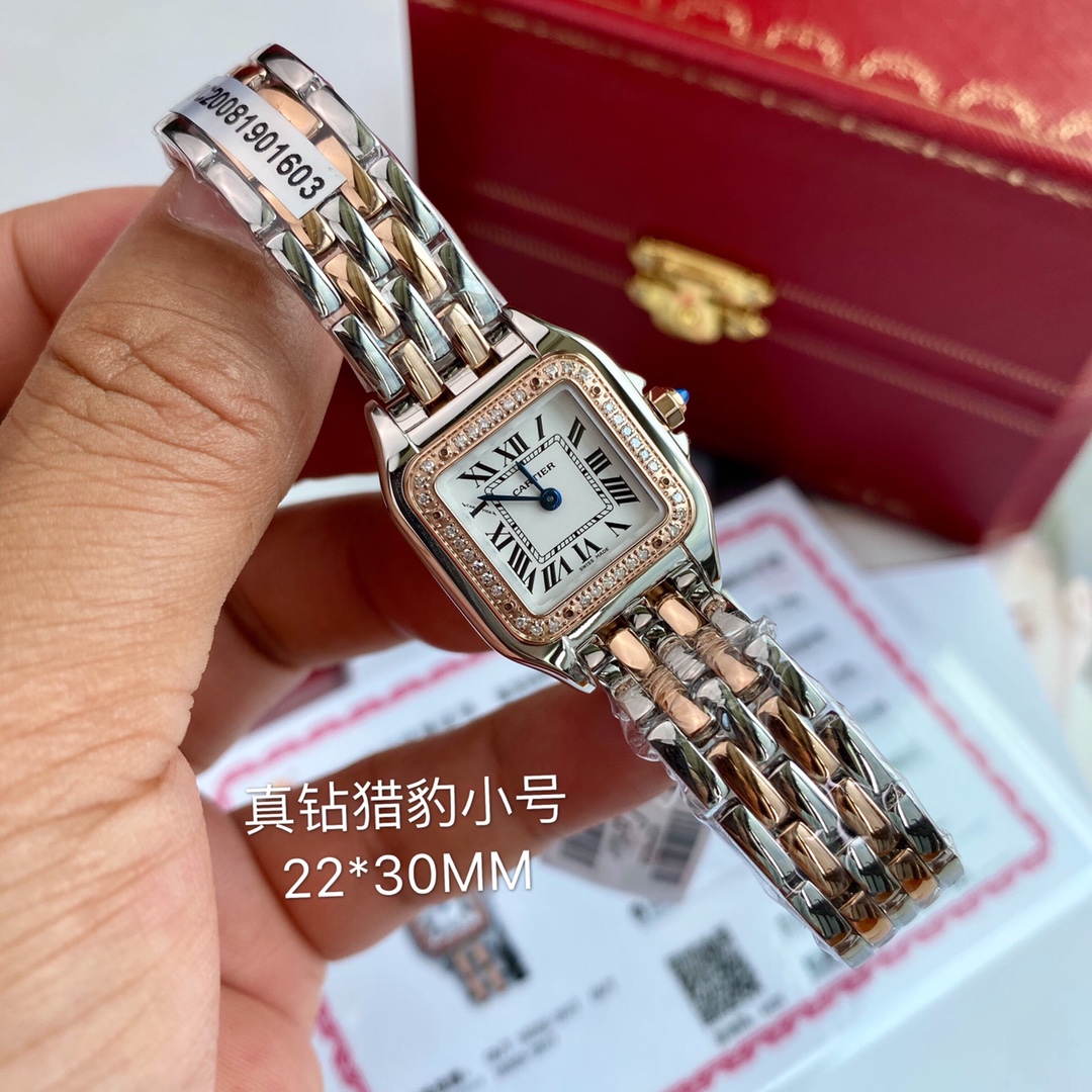 Luxury Panthère de Cartier Watch: Elegant, Confident, and Unique Design, Swiss Made, Water Resistant - 图片 2