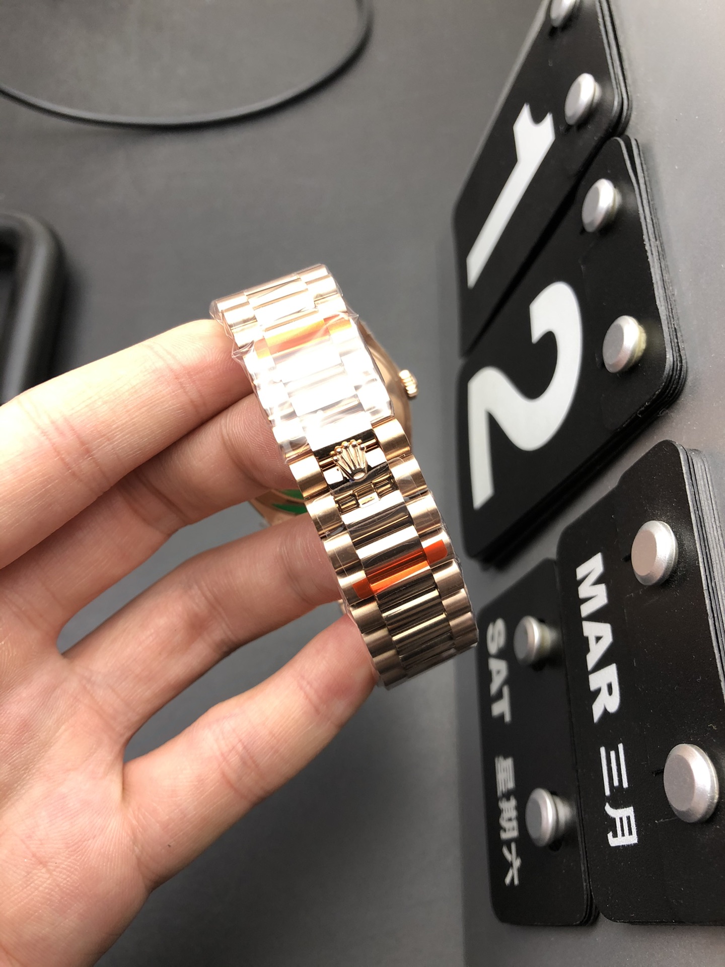 Rolex 咖啡面日志