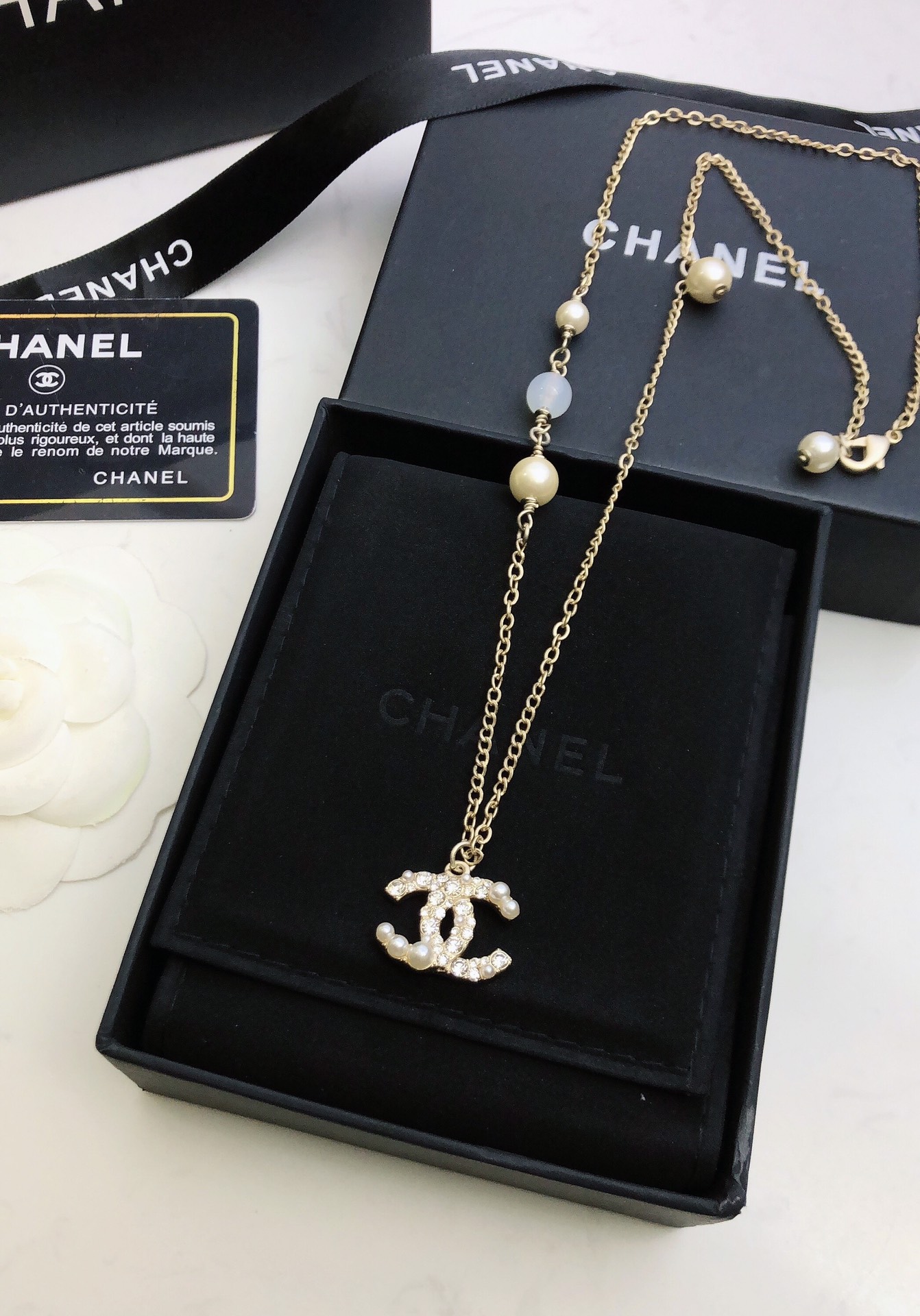 香奈儿 Chanel 高定典藏高定典雅奢华珠宝首饰项链手链戒指 #9BF40846 5