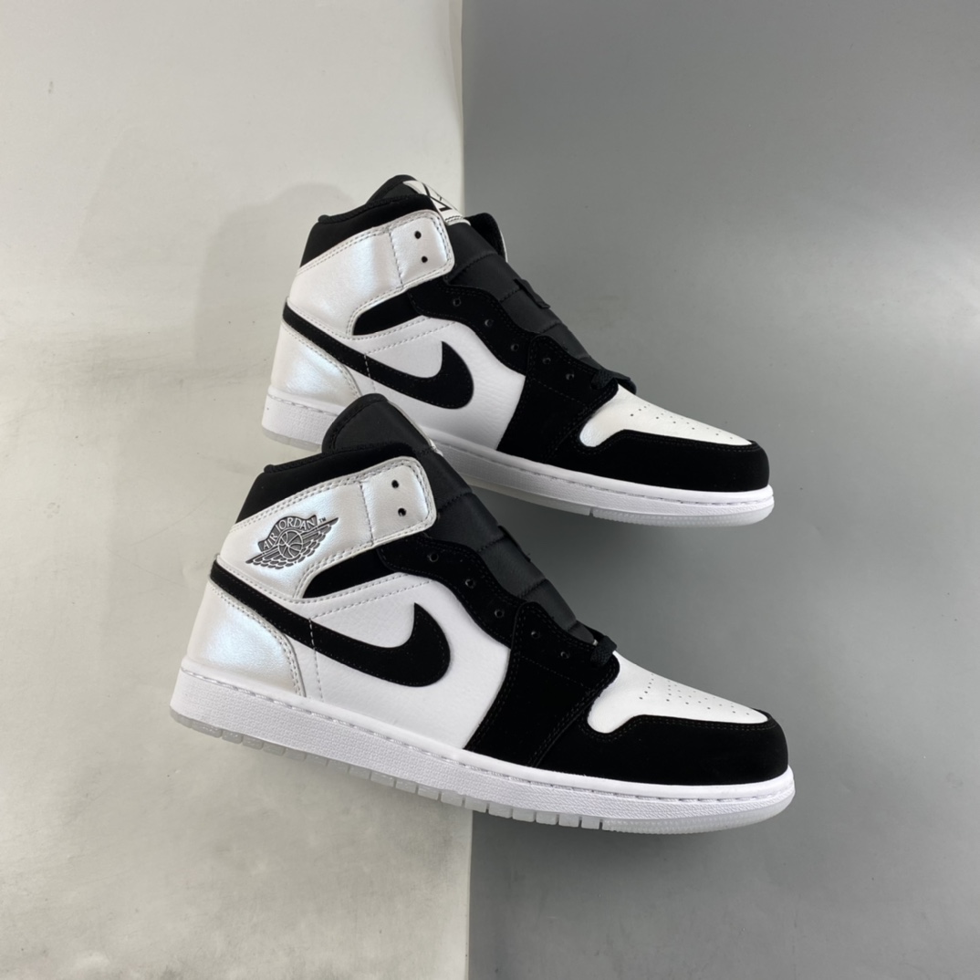 P260 Air Jordan 1 Mid AJ1 乔1 中帮百搭休闲运动板鞋 DH6933-100