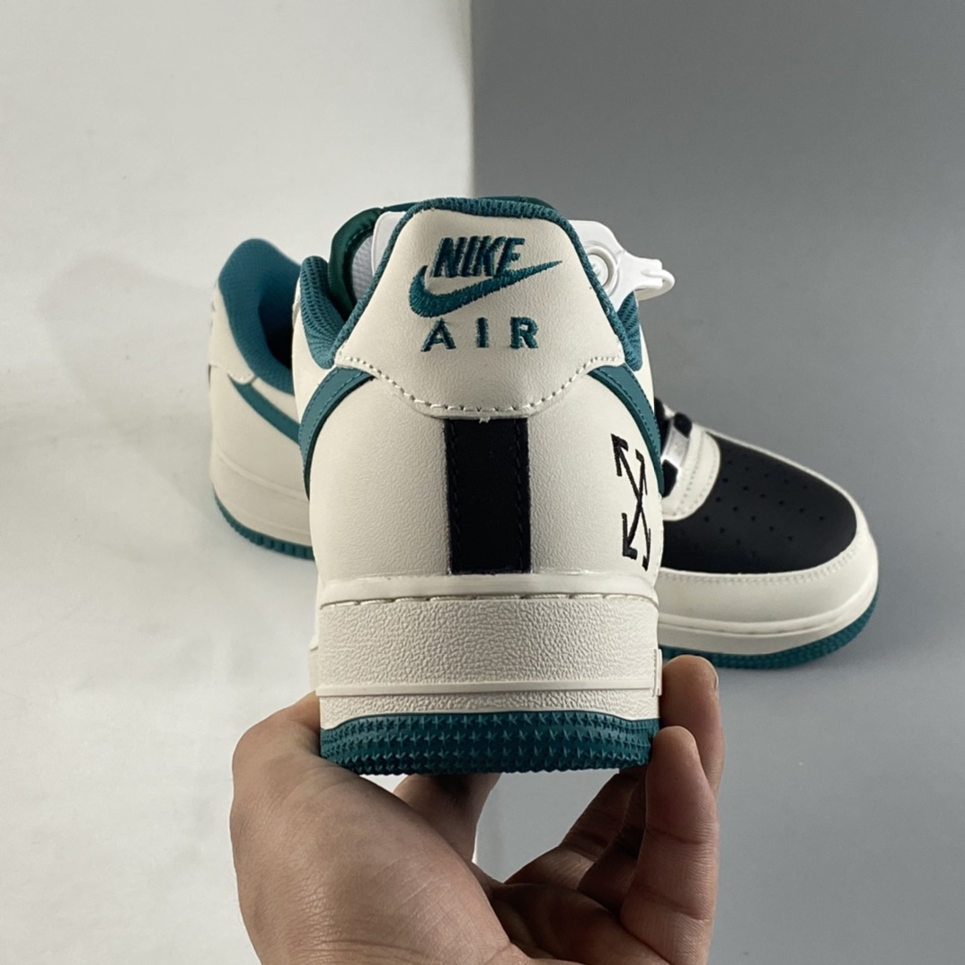 P240 NIKE Air Force 1’07 Low 黑白绿空军一号板鞋 BS8872-023