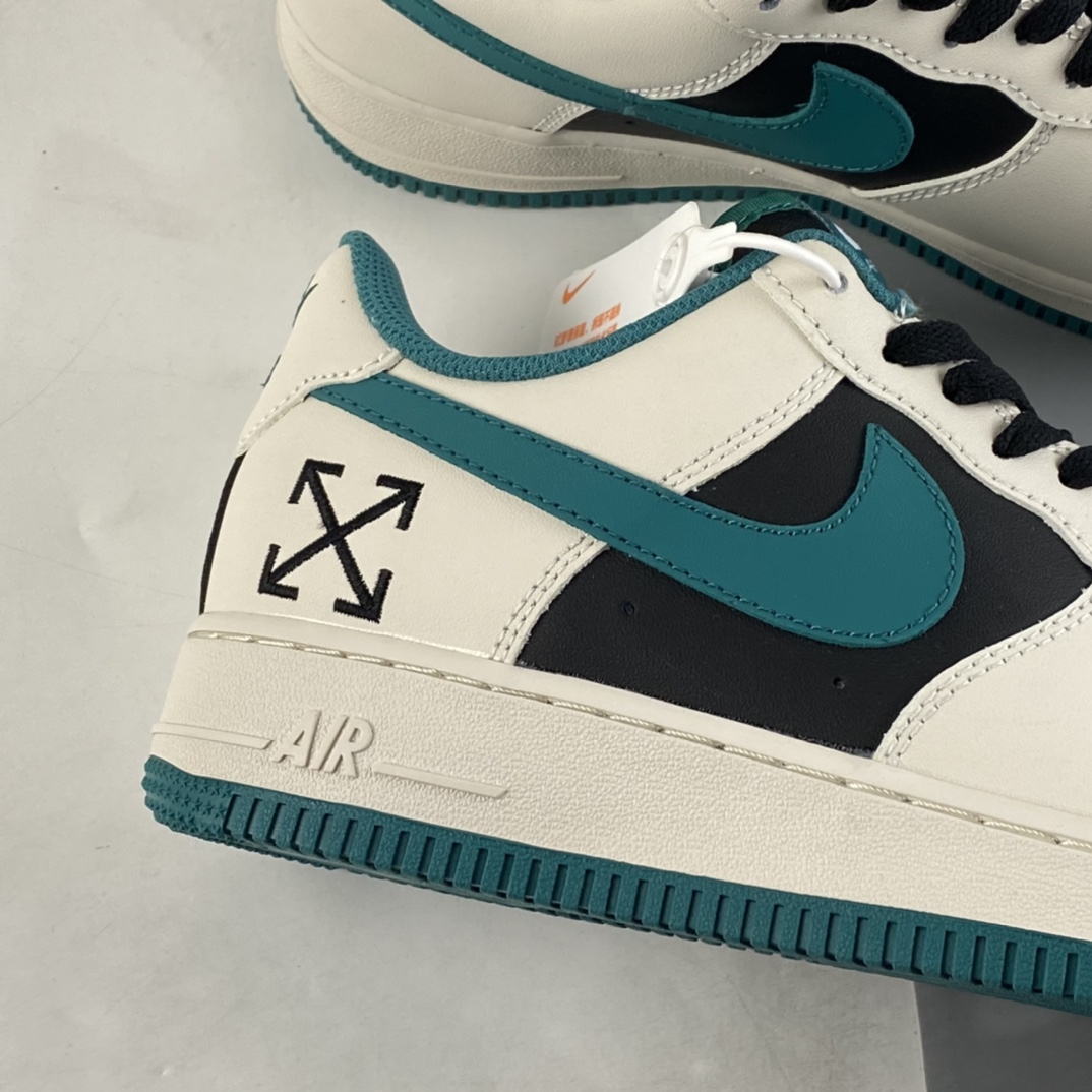 P240 NIKE Air Force 1’07 Low 黑白绿空军一号板鞋 BS8872-023
