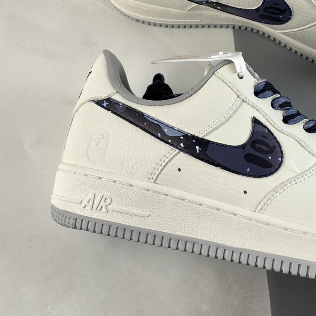 P260 Bape x NIKE Air Force 1’07 Low 猿人头空军一号低帮休闲板鞋 AA1356-115