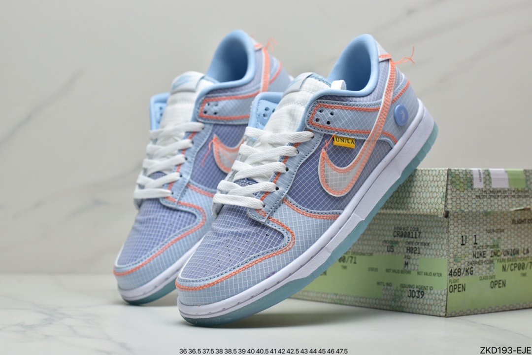 270 Union LA x Nike SB Dunk Low”Blue”扣篮系列板鞋DJ9649-400