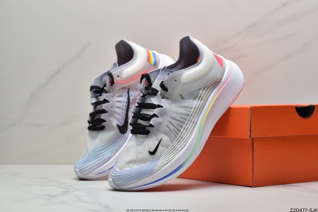 250 耐克Zoom Fly SP SHM “跑上海鸳鸯鞋”缓震跑鞋BQ6896-001
