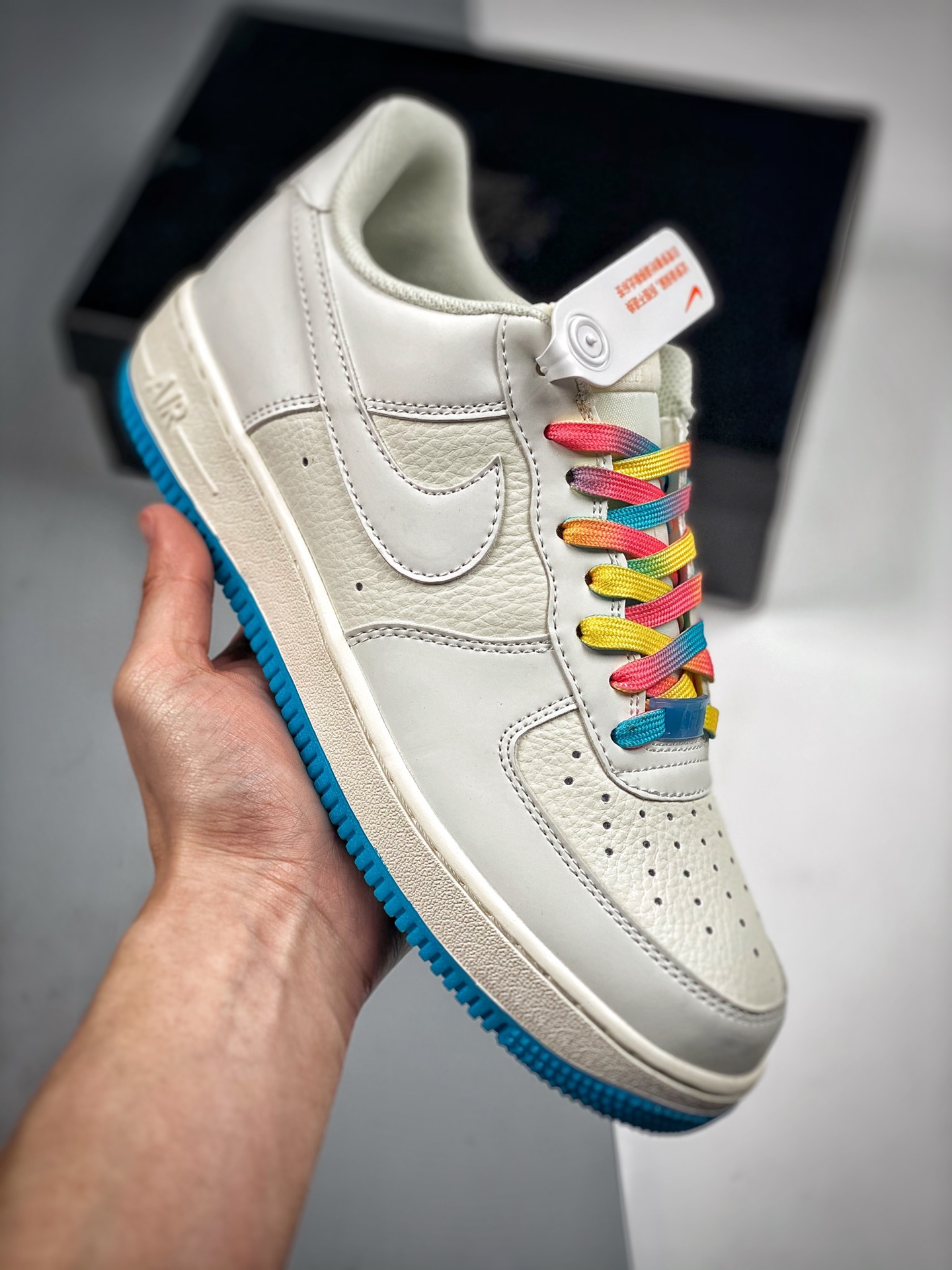 Nike Air Force 1 Low '07 "Siete colores termo-sensibles" horma y plantilla originales, creando la silueta auténtica de …