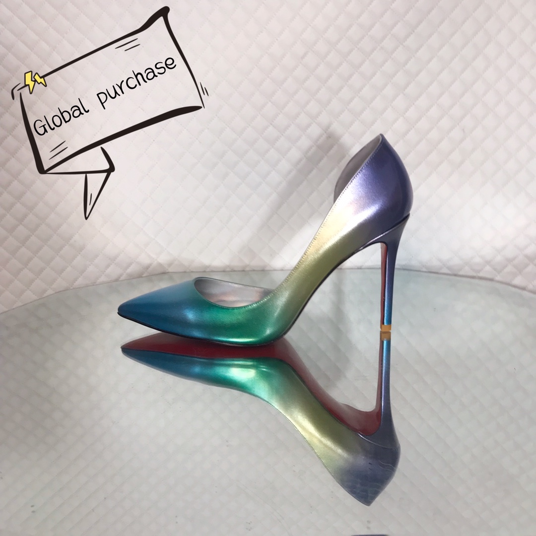 NO:336208,High-end customization, spring and summer gradient classic series!  H10Cm, size 35-41. Customized models are not refundable or exchanged.-001 Gradient Rainbow, Silver Colorful Sheepskin Standard European code No:-001 Color:MULTl Material:CREPE SATlN/SATlN/LUREX Lining:goat leather Heel height:10Cm Sole:leather sole Size:EUR 35-42 (US 4-11):,,christian louboutin,sheepskin19860909高端订制 一春夏渐变精典款系列！ H10Cm,尺码35-41码.订制款不退不换.-001渐变彩虹,银幻彩羊皮里 标准欧码 No:-001 Color:MULTl Material:CREPE SATlN/SATlN/LUREX Lining:goat leather Heel heigh:10Cm Sole:leather sole Size:EUR 35－42（US 4一11) :,,christian louboutin,sheepskin,Women's Shoes