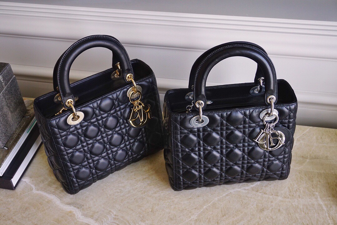 Dior Lady Handbags Crossbody & Shoulder Bags Black