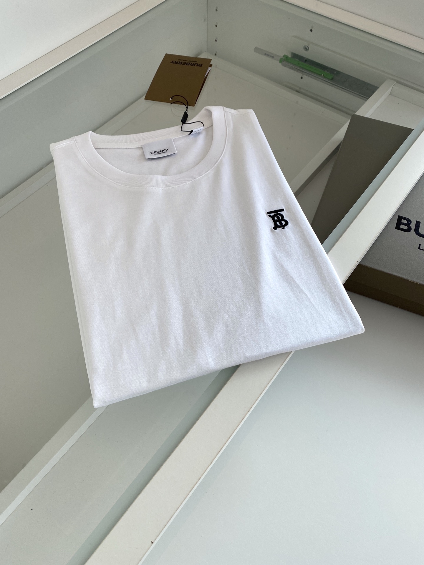 Bur***berry 巴*莉 年年经典百搭款短袖T恤衫 TB新标刺绣