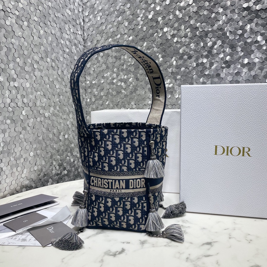 Dior Bucket Bags Printing Oblique