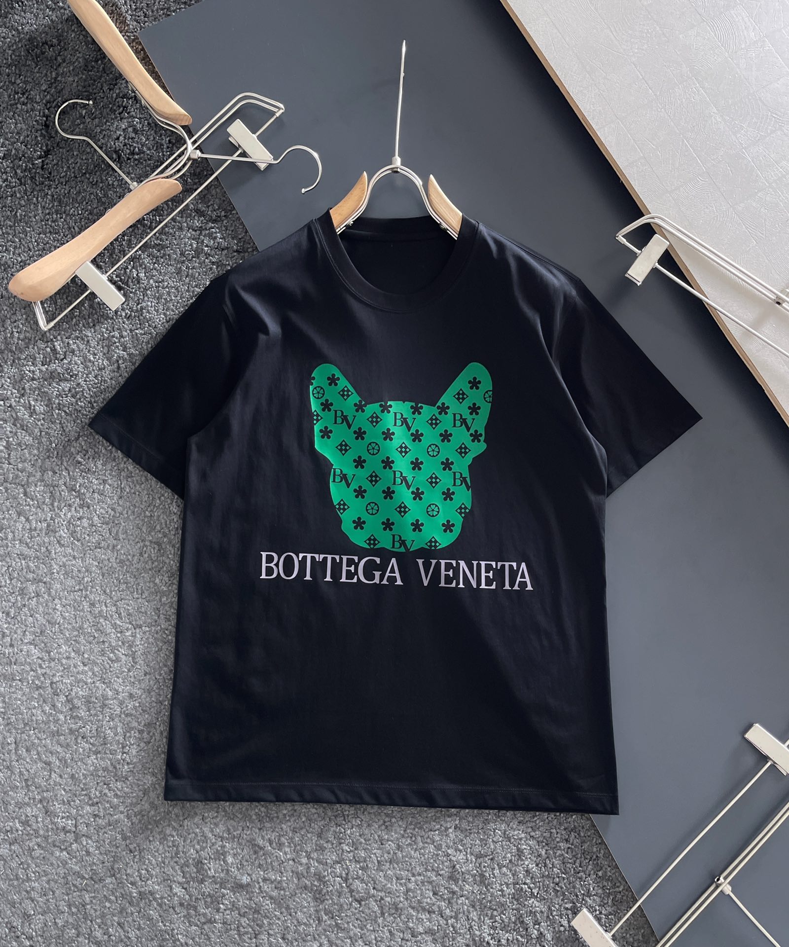 0BV camiseta de manga corta con estampado más nueva, camiseta de alta calidad de tienda oficial, proceso de f…