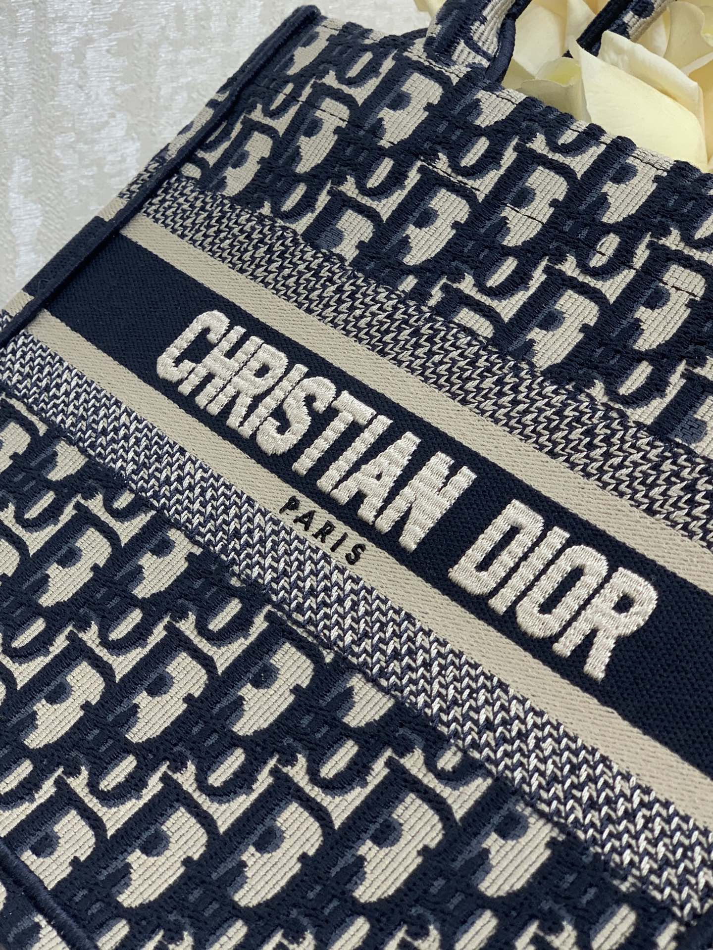 Christian Dior Book tote small M1265ZRIW_M928 Tote Bag Japan ookura