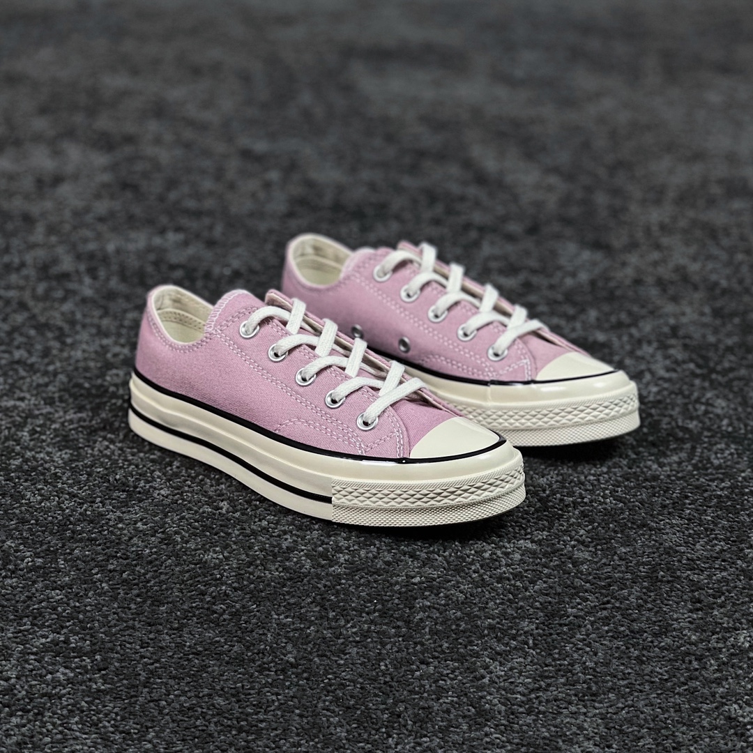 G0 1970s新配色 柠檬绿/紫粉 Converse Chuck 1970s 22ss环保新配色来了 迎接春季 此番匡威带来的四色全新70s环保配色 可以说每一色都有各自的特色 各显格调 又百搭