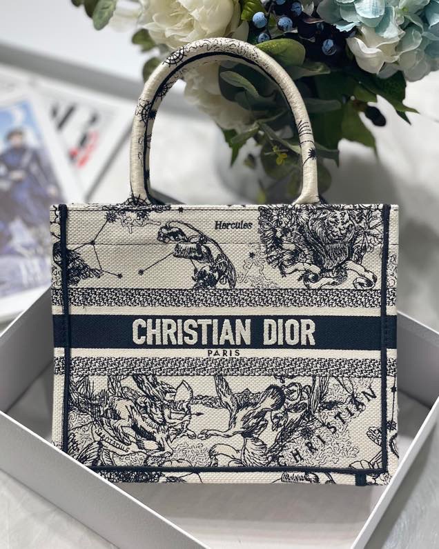 Dior Book Tote 星座刺绣 手提包