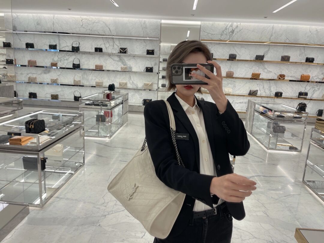 NO:659489,Milky white, super pretty!  , saint laurent, saint laurent19860909奶白色 超级好看！,圣罗兰,saint laurent,Bag