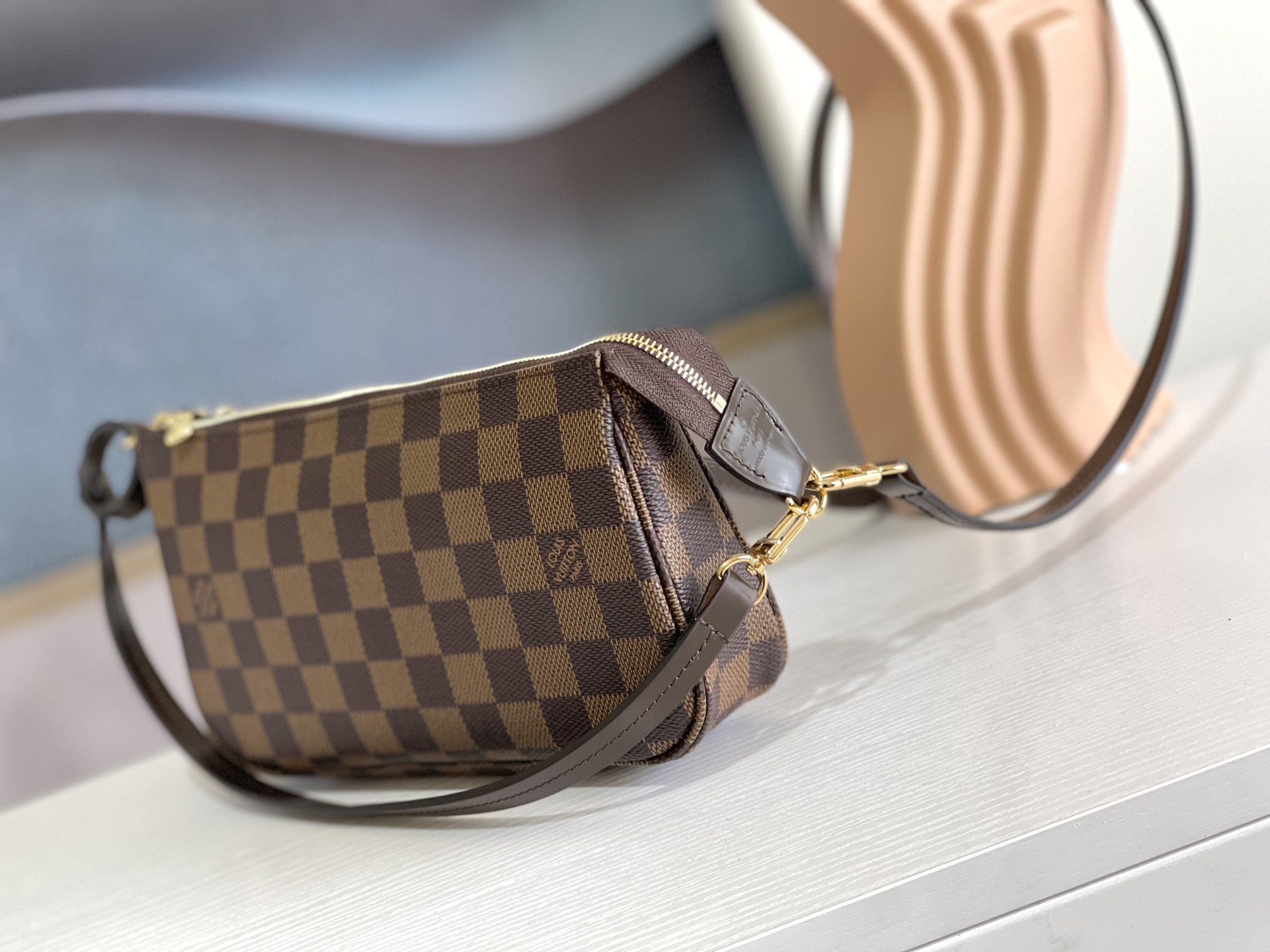 路易威登 Louis Vuitton 高定典藏经典高奢皮具手袋托特包斜挎包女包 #12BCC2F4 2