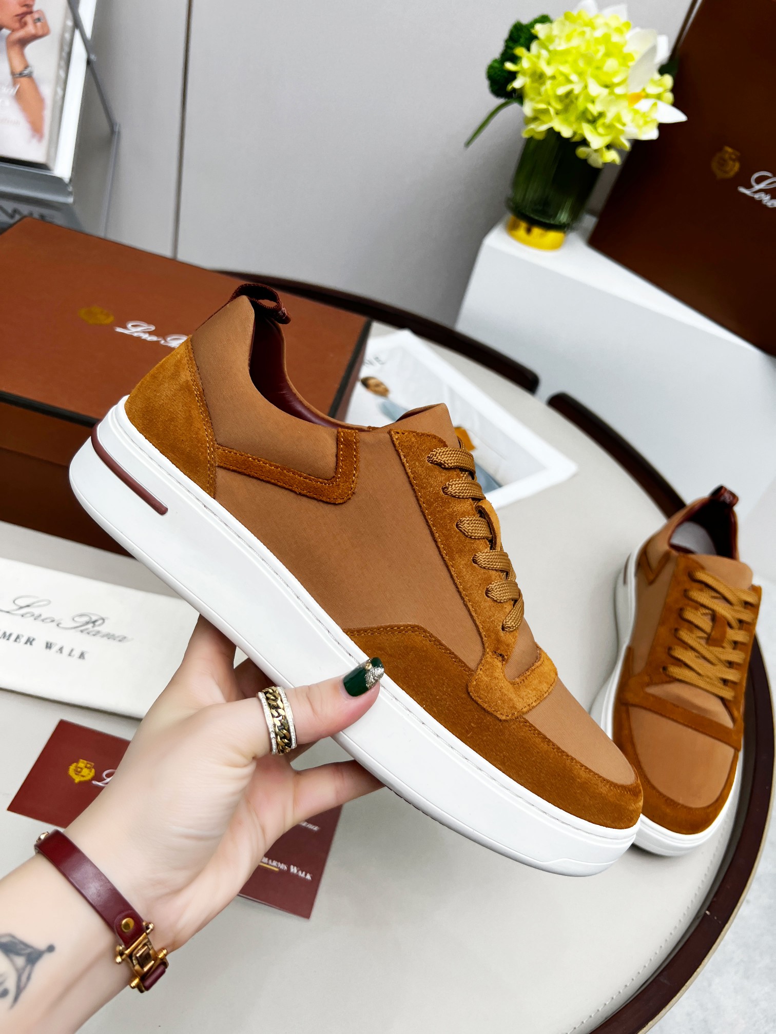 precio de fábrica .Loro Piana * grado superior auténtico nuevo transporte de los hombres comprar ori