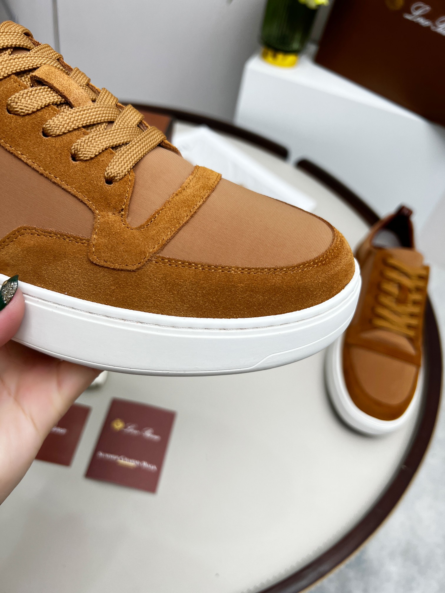 precio de fábrica .Loro Piana * grado superior auténtico nuevo transporte de los hombres comprar ori