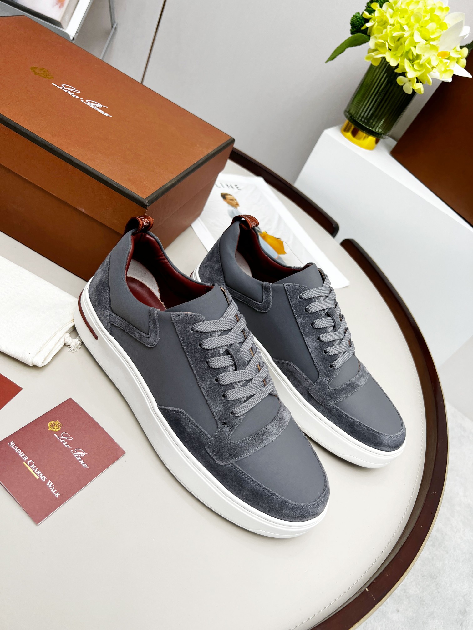precio de fábrica .Loro Piana * grado superior auténtico nuevo transporte de los hombres comprar ori