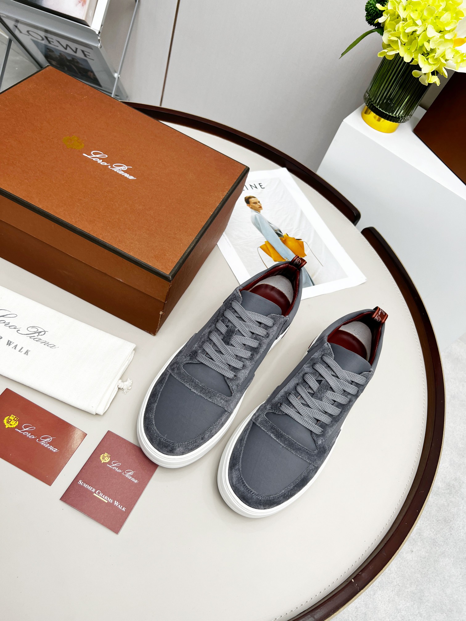 precio de fábrica .Loro Piana * grado superior auténtico nuevo transporte de los hombres comprar ori