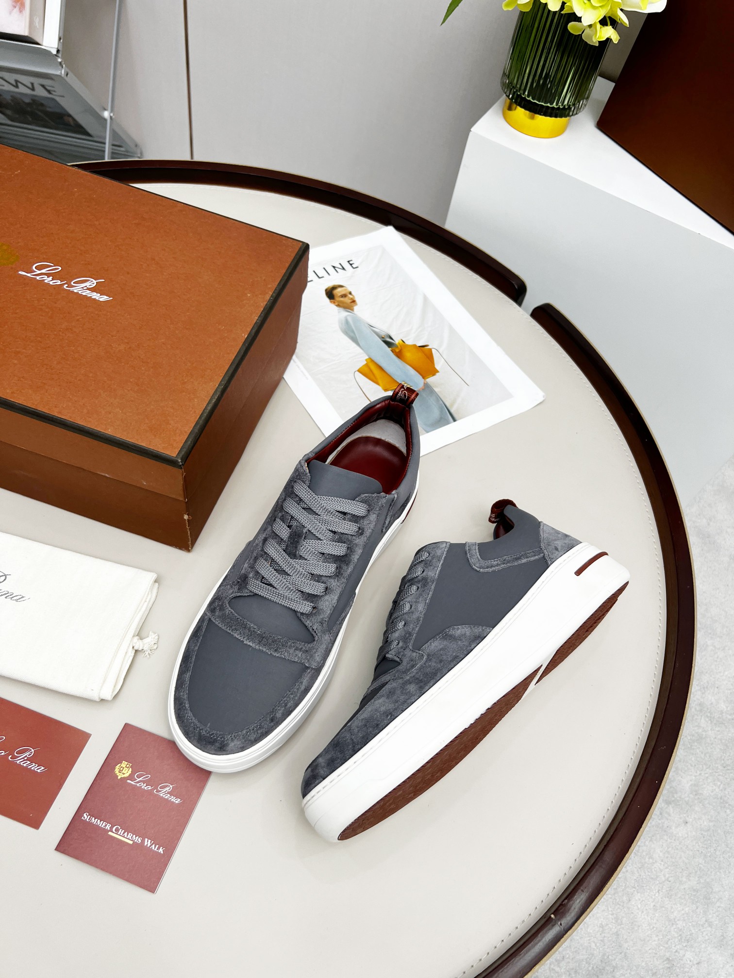precio de fábrica .Loro Piana * grado superior auténtico nuevo transporte de los hombres comprar ori