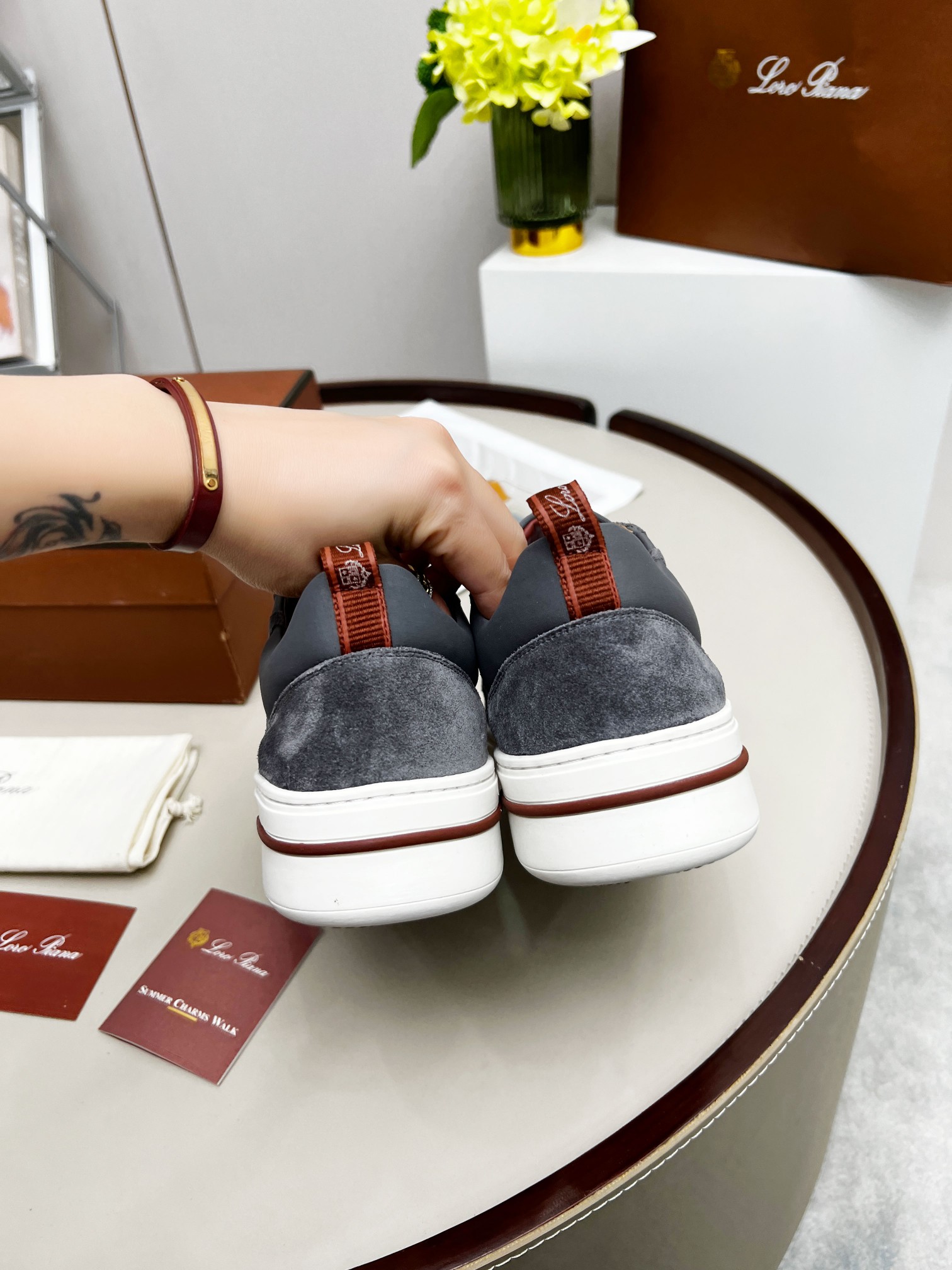 precio de fábrica .Loro Piana * grado superior auténtico nuevo transporte de los hombres comprar ori