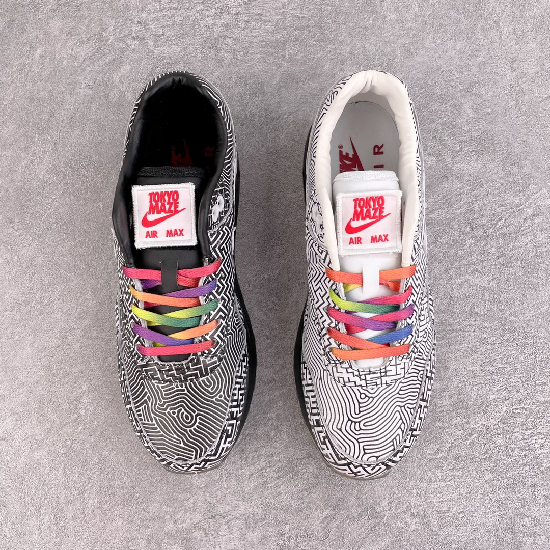 图片[2]-零售💰230 ＃超级福利‼NK Air Max 1 初代复古气垫慢跑鞋 CI1505-001由Tinker Hatfeld和Mark Parker在1987年设计 灵感来自于巴黎蓬皮杜中心 在参观了蓬皮杜中心之后提出了Air Max的标志性开窗可视气垫的理念 并将其实际开发成功 是NK史上第一双可视气垫跑鞋 凭借着Air Max气垫带来的舒适脚感和鞋面面料上的不断精进才使得Air Max 1在现如今都是复古慢跑鞋的首选 深厚的历史渊源 独特的流线形设计 极为复古的外观使得它深受鞋迷的喜爱 SIZE：36 36.5 37.5 38 38.5 39 40 40.5 41 42 42.5 43 44 44.5 45 46 47.5 编码：by2936030-运动鞋