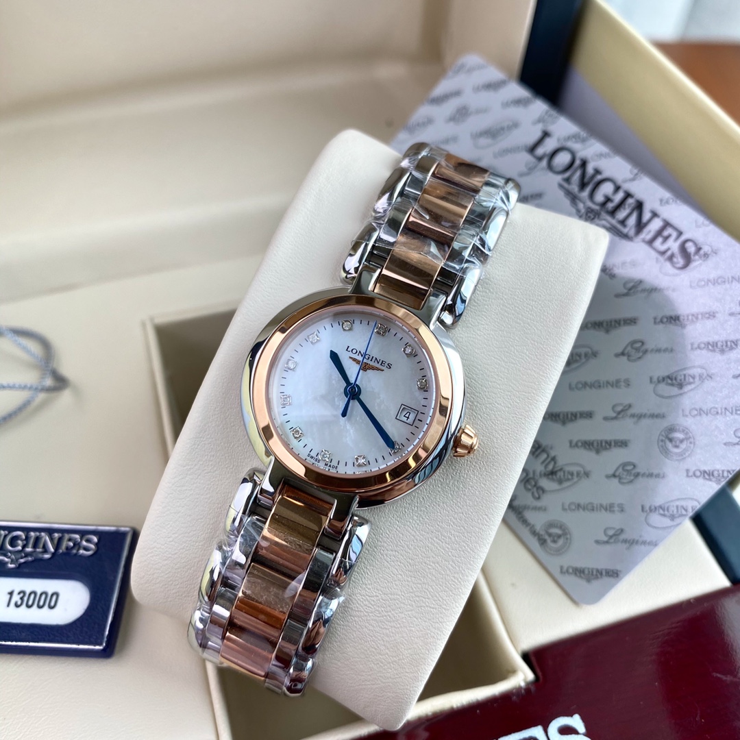 Longines 心月系列 石英腕表包,女,手表 4