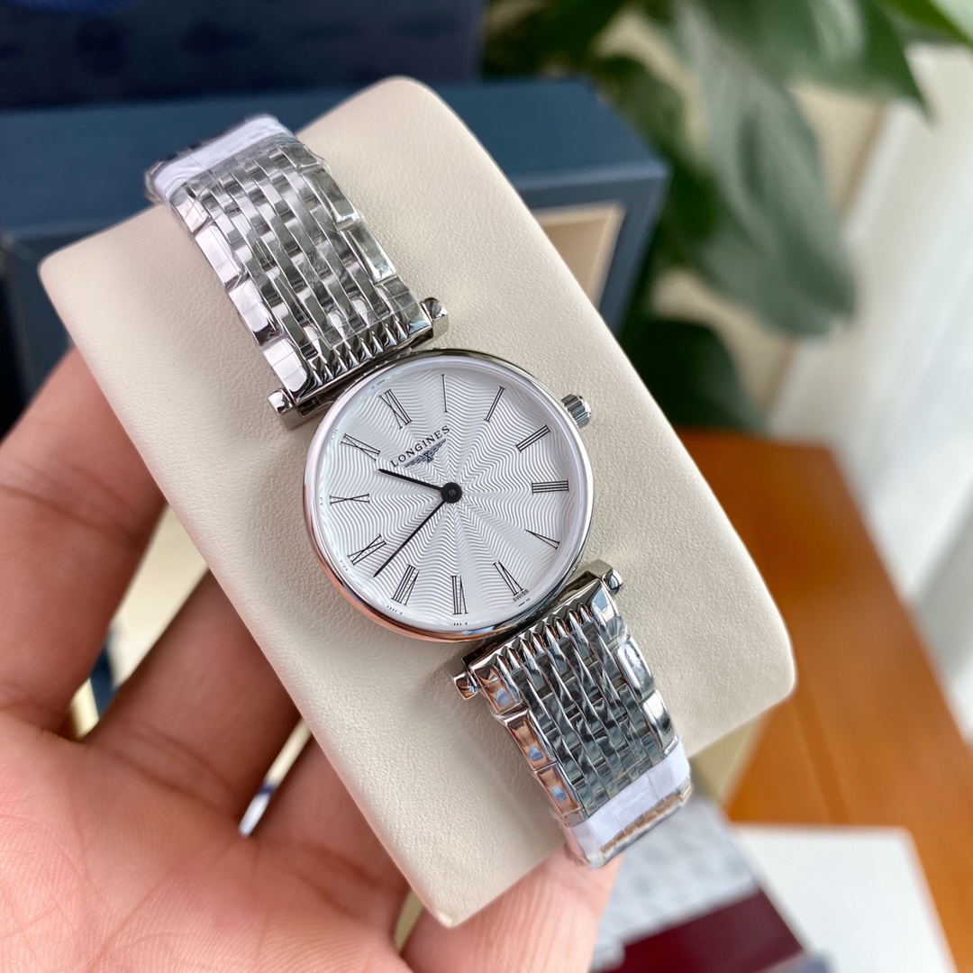 浪琴 嘉岚系列 石英腕表包,女,手表 3