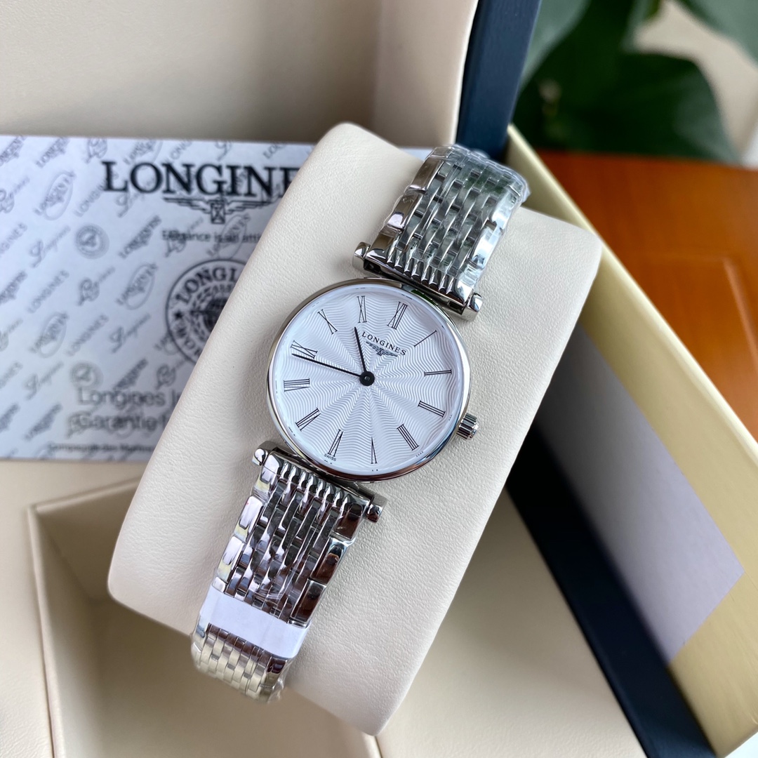 浪琴 嘉岚系列 石英腕表包,女,手表 4