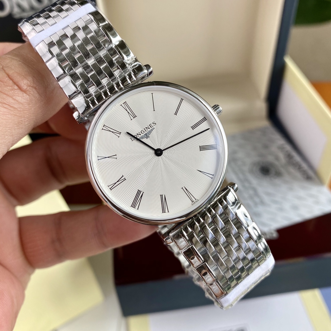 浪琴 嘉岚系列 石英腕表包,男,手表 2