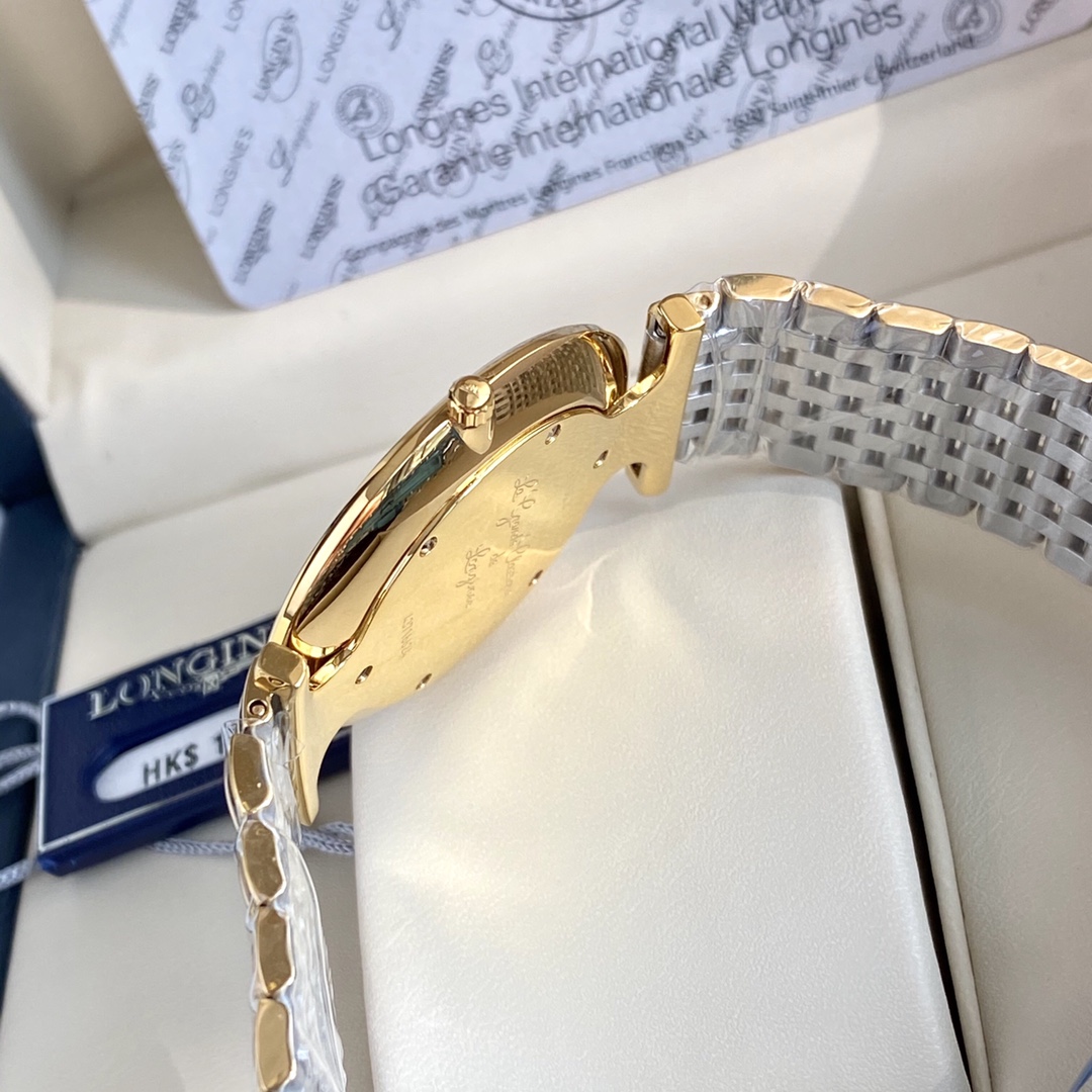 浪琴 嘉岚系列 石英腕表包,男,手表 7