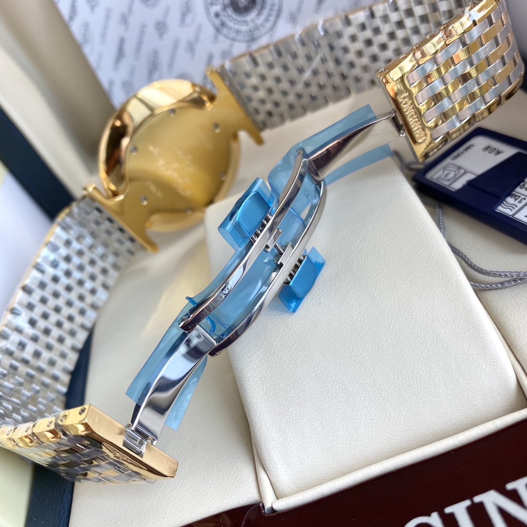 浪琴 嘉岚系列 石英腕表包,男,手表 9