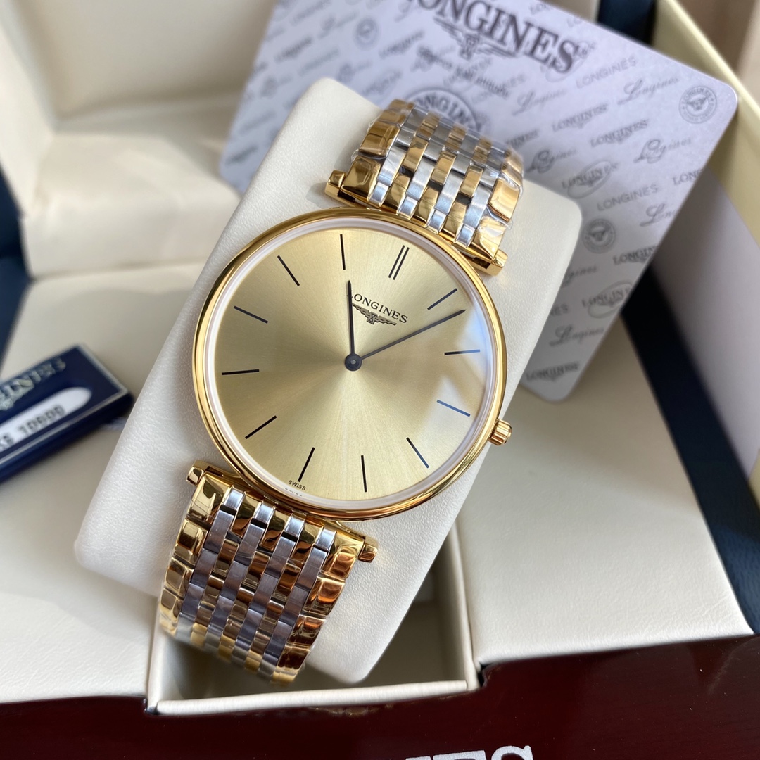 浪琴 嘉岚系列 石英腕表包,男,手表 5